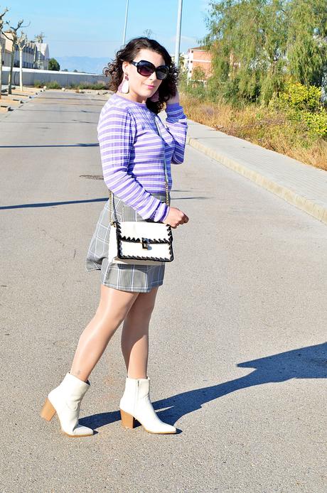 Cómo combinar un jersey lila Cómo combinar un jersey lila