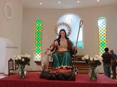 CONSAGRACIÓN Y BENDICIÓN DEL ORATORIO DE LA DIVINA PASTORA DE CANTILLANA EN BUCARAMANGA (COLOMBIA)