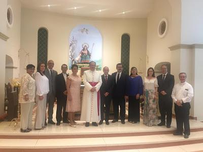 CONSAGRACIÓN Y BENDICIÓN DEL ORATORIO DE LA DIVINA PASTORA DE CANTILLANA EN BUCARAMANGA (COLOMBIA)