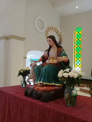 CONSAGRACIÓN Y BENDICIÓN DEL ORATORIO DE LA DIVINA PASTORA DE CANTILLANA EN BUCARAMANGA (COLOMBIA)