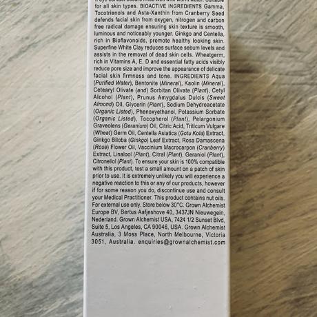 GROWN ALCHEMIST: CLEANSE MASCARILLA FACIAL DE LIMPIEZA PROFUNDA GROWN ALCHEMIST: CLEANSE MASCARILLA FACIAL DE LIMPIEZA PROFUNDA