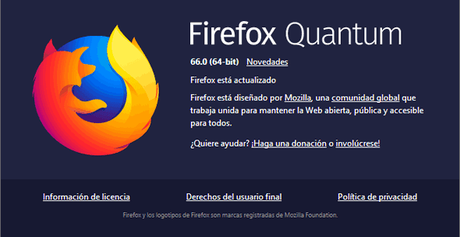 Disponible Firefox 66 con mejoras de búsqueda y mejor rendimiento