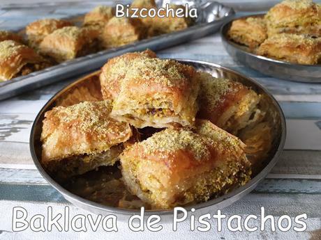 BAKLAVA DE PISTACHOS