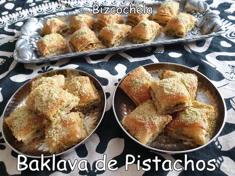 BAKLAVA DE PISTACHOS