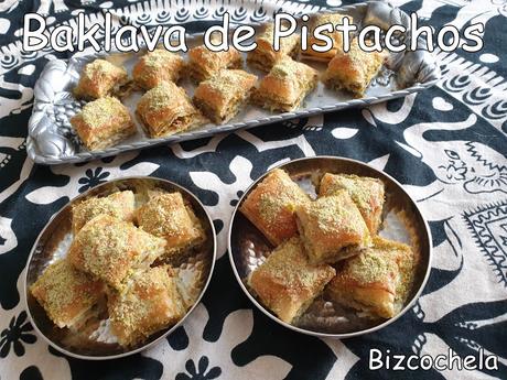 BAKLAVA DE PISTACHOS