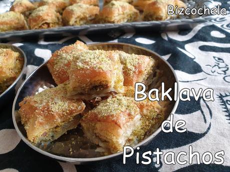 BAKLAVA DE PISTACHOS BAKLAVA DE PISTACHOS