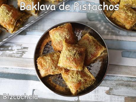 BAKLAVA DE PISTACHOS