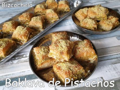 BAKLAVA DE PISTACHOS