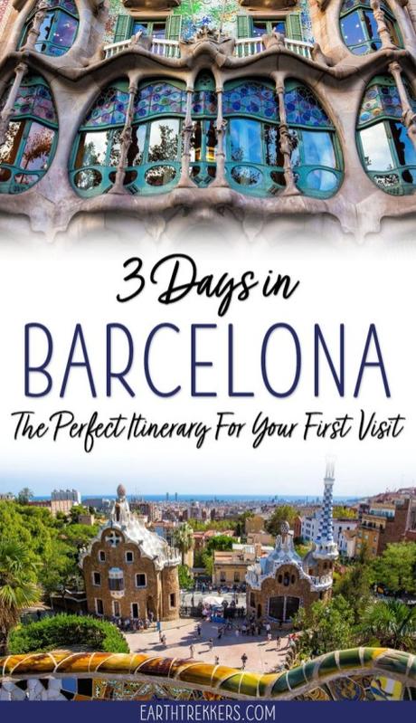 3-Day-Barcelona-Itinerary-and-Travel-Guide ▷ 3 días en Barcelona: el itinerario perfecto para tu primera visita