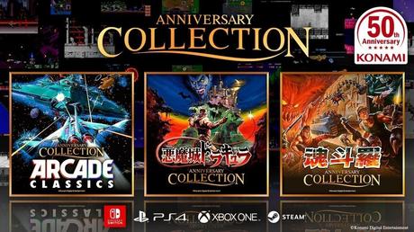 Konami anuncia colecciones de juegos clásicos por su 50 aniversario