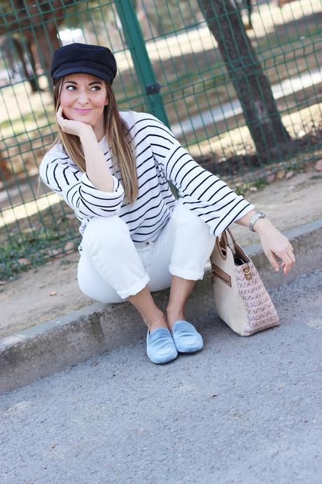 Ya es primavera: Look navy