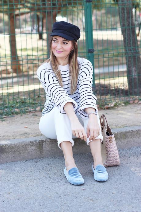 Ya es primavera: Look navy