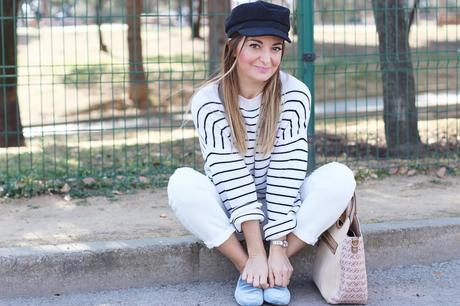 Ya es primavera: Look navy