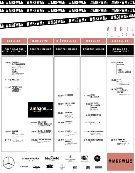 GeekMarloz Mercedes Benz Fashion Week México (1-5 abril)