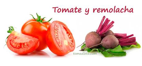 Dieta de la mente, una dieta cada vez más necesaria remolacha y tomate para la mente