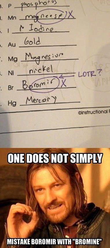 Química única, pero confusa