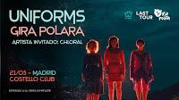 Concierto de Uniforms y Chloral en Costello