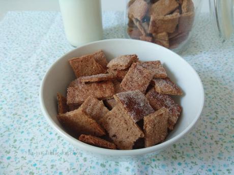 Cereales de almendra y canela sin gluten