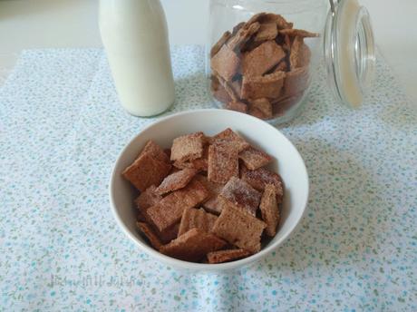 Cereales de almendra y canela sin gluten