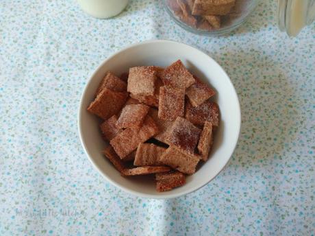 Cereales de almendra y canela sin gluten