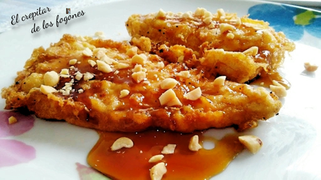 BACALAO CON MIEL Y CACAHUETES BACALAO CON MIEL Y CACAHUETES