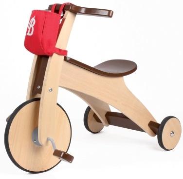 triciclo de madera para bebes