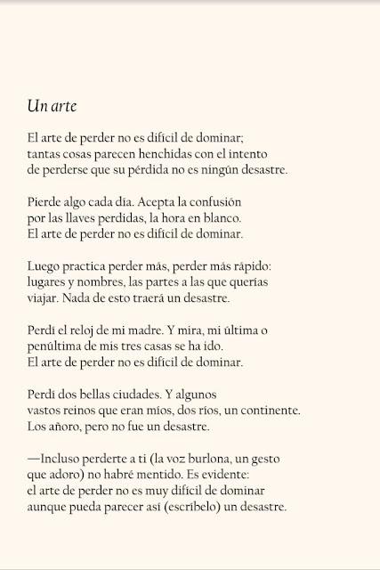 Un post lleno de peros