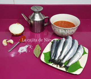 Sardinas con tomate