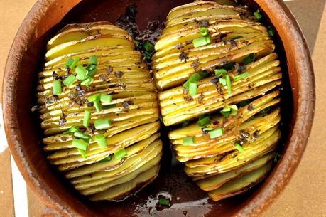 Patatas Hasselback (receta de Suecia)