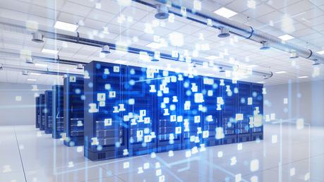 Servidor de un data center.