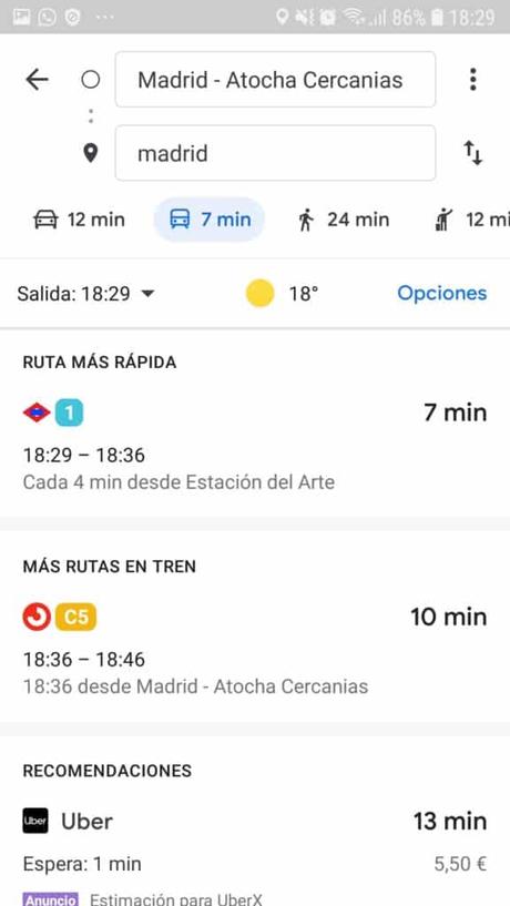 Google Maps para viajeros