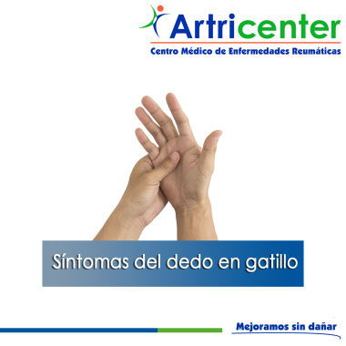 Artricenter: Síntomas del dedo en gatillo