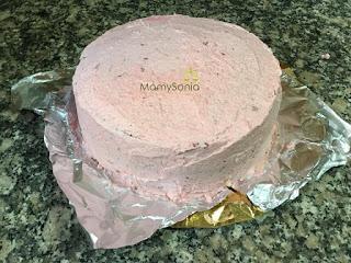 TARTA RED VELVET CON CREMA DE FRESA Y CHOCOLATE