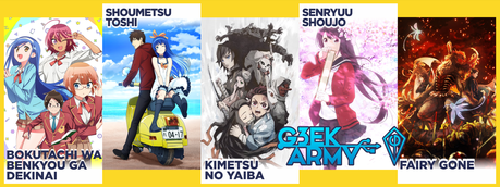 Guía de estrenos anime – Temporada Primavera 2019 Guía de estrenos anime – Temporada Primavera 2019