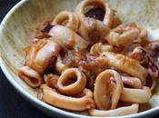 Calamares encebollados Receta tradicional