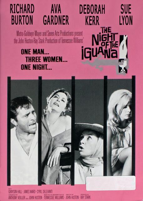 LA NOCHE DE LA IGUANA (John Huston)  Richard Burton, Deborah Kerr, Ava Gardner, Sue Lyon