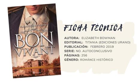 Reseña: BON VIVANT - Elizabeth Bowman Reseña: BON VIVANT - Elizabeth Bowman