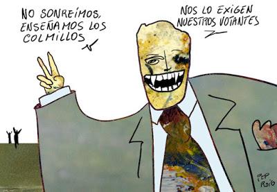 ¿De qué se ríen los candidatos, de qué se ríen?