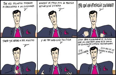 ¿De qué se ríen los candidatos, de qué se ríen?