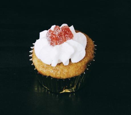 CUPCAKES DE MANZANA CON  LEMON CURD