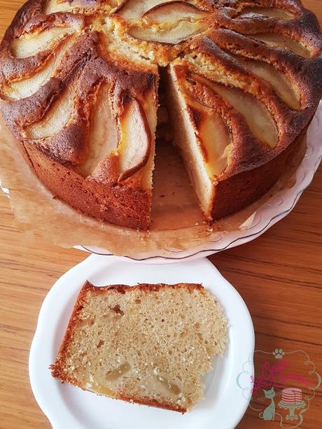 BIZCOCHO DE PERA AL CARDAMOMO