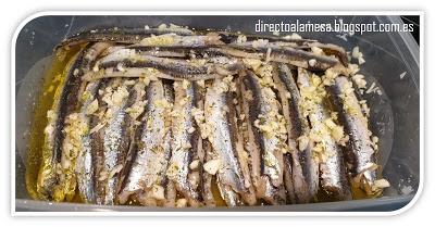 Boquerones en vinagre