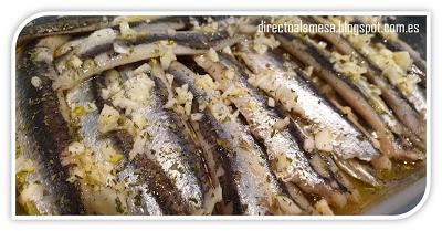 Boquerones en vinagre