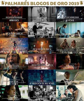 Blogos de Oro 2019; Palmarés y ganadores