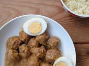 Albóndigas salsa almendras recetas, bloguers