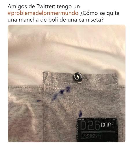 #problemadelprimermundo