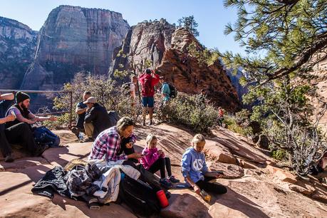 angels-landing-zion-national-park-4 ▷ Semana 16: Nuestra primera prueba de Utah BLOWS nuestra mente