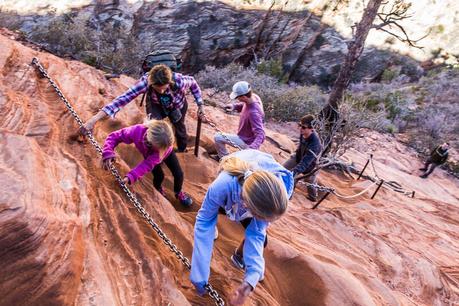 angels-landing-zion-national-park-6 ▷ Semana 16: Nuestra primera prueba de Utah BLOWS nuestra mente