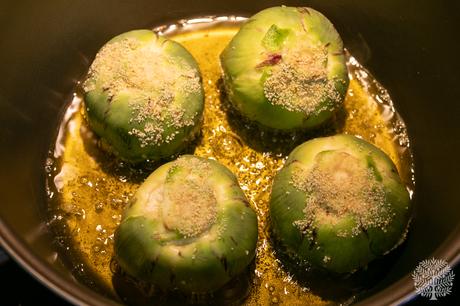 Alcachofas rellenas de carne Alcachofas rellenas de carne