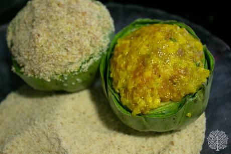 Alcachofas rellenas de carne Alcachofas rellenas de carne
